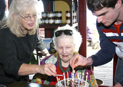 Pam's Mother celebrates her 91st birthday April 2011